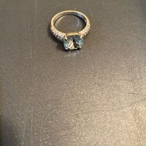 Aquamarine ring